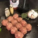 meat balls -pork and veal pumpkin 20x meat balls