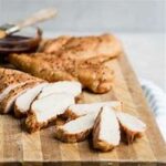 free range chicken breast double smoked sliced 350g