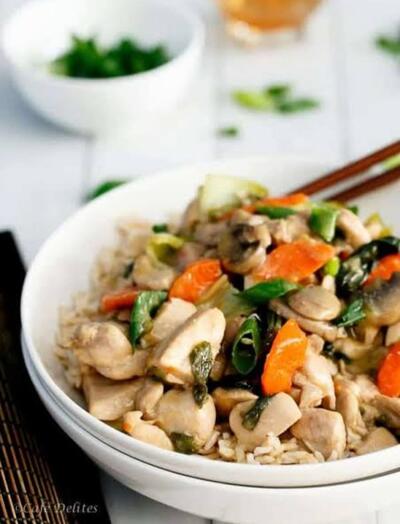 Chicken Stirfry + Veg 500G Free Range Chinese Honey Soy